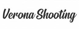 Logo Verona Shooting rettangolare nero